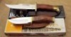 Buck Vanguard and Special cocobolo