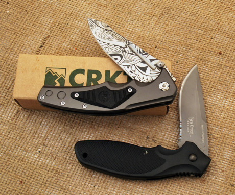 CRKT Shenanigan "1st Production" & Browning Black label