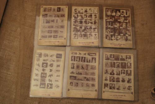 Canton Cutlery picture handle reference cards