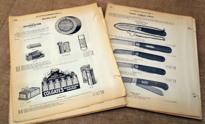 Early Lockwood-Luetkemeyer-Henry Cutlery Catalog pages