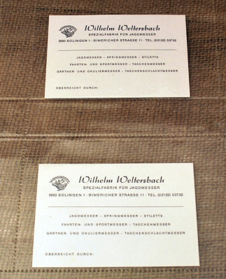 Weidmannshiel vintage catalog sheets and advertising - 5