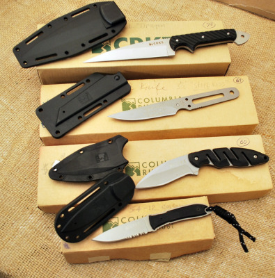 Four CRKT knives