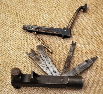 Two folding tools