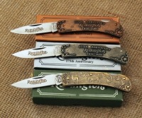 Three Remington boxed lockback.