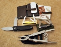 Six Buck knives