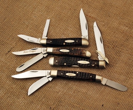 Four Case Bone knives