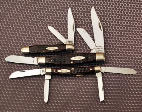 Three Case Bone knives