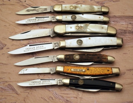 Seven German Knives