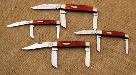 Four Case Centennial knives
