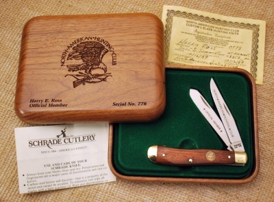 Schrade USA, North American Hunting Club Knife
