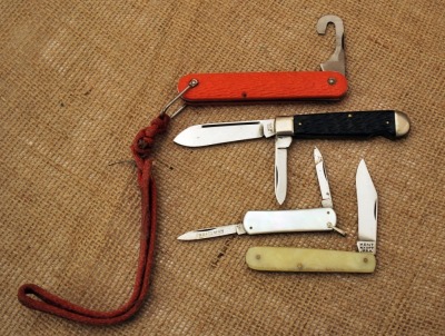 Four vintage knives