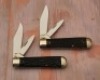 Pair of Case XX, bone and rough black - 2