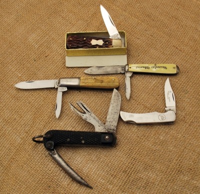 Five Mesc. Knives
