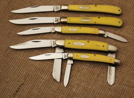 Case Yellow handles 70's & 80's