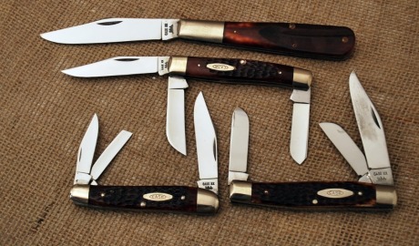 Four Case Bone knives