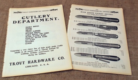 Trout Hardware Catalog