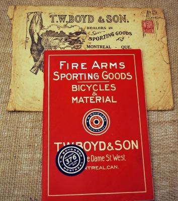 T. W. Boyd Sportings Good Catalog