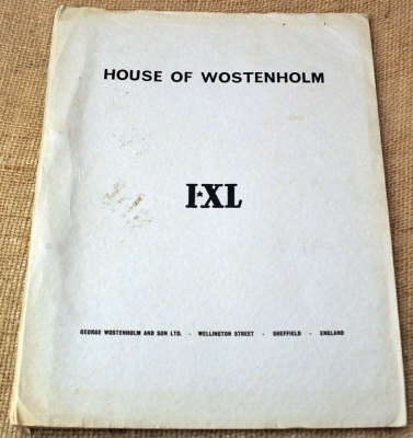 IXL George Wostenholm Catalog