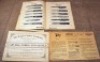 Rogers Cutlery company catalog, Camillus information sheet and Cutlery section from 1906 Woodward, Wright & Company