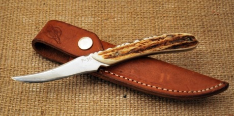 Olsen Knife Co. stag skinner