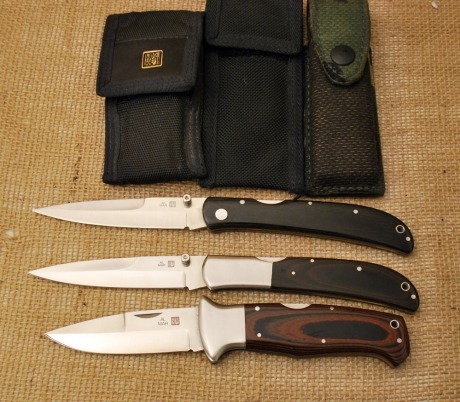 Trio of Al Mar Knives