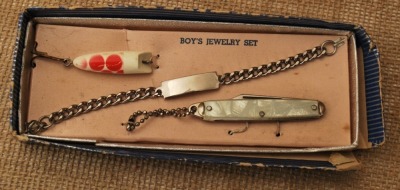 Vintage "Boys Jewelry" in box