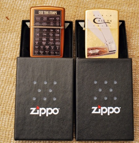 Case Zippo pair