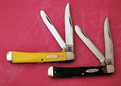 Old Timers Trappers Knife Pair