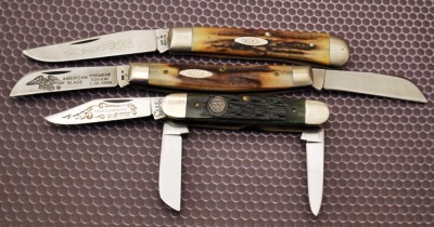 Three Case made Club Knives