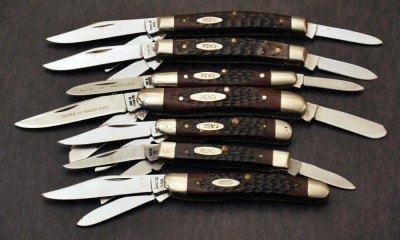 Seven Case Delrin knives