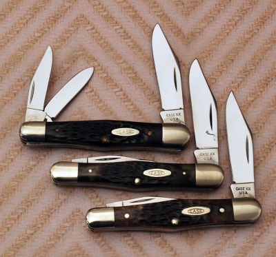 Trio of 6383 70's whittlers