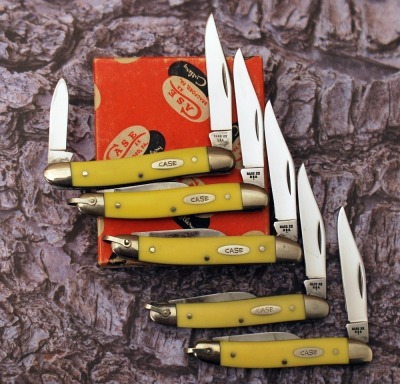 Five Case 70's dot knives