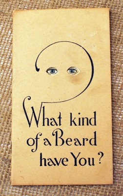 Robeson Razor flier, "What kind of beard have you?" The razor that fits your face" etched - 2