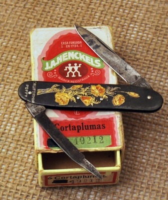 Henckels vintage knife and box