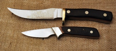 Two Schrade Old Timer Fixed blades