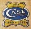 Case Centennial 100th anniversary color heavy metal sign