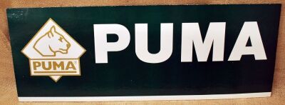 Large Puma advertising sign