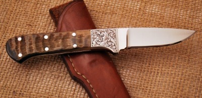 Jim Fuller Engrave Sheep horn hunter - 2