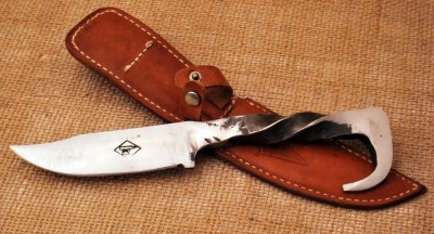 JMD Railroad Spike Knife