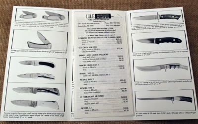 Jimmy Lile Original Catalog - 2