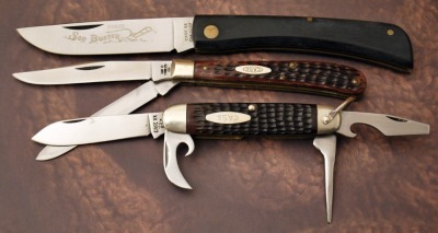 Three Case knives - 2