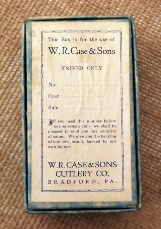 W. R. Case & Sons Tested Display Box