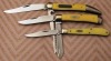 Three Case Yellow Handled knives