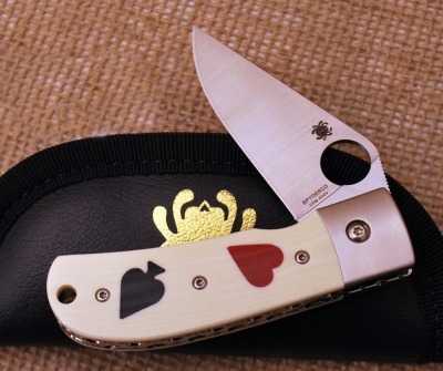 Spyderco A. T. Barr One Eyed Jack