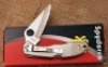 Spyderco Delica Santa Fe Stonework's Jet & Pearl - 4