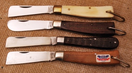 Four Sailing Rope Knives