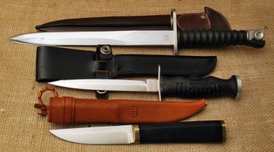 Three knives