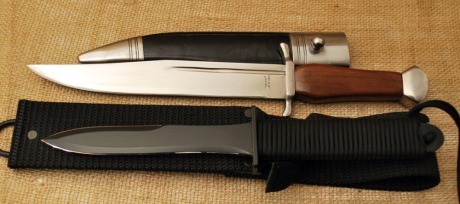 Two Fixed blade knives