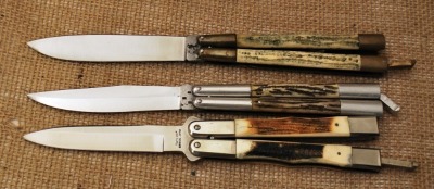 Three Butterfly Knives