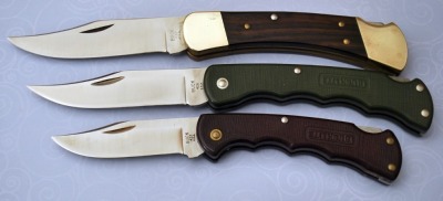 Trio of Buck knives